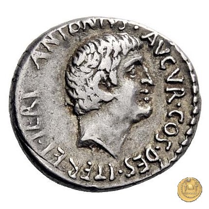 539/1 - denario M. Antonius 36 BC (Itinerante con M. Antonius)