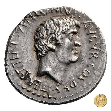 539/1 - denario M. Antonius 36 BC (Itinerante con M. Antonius)