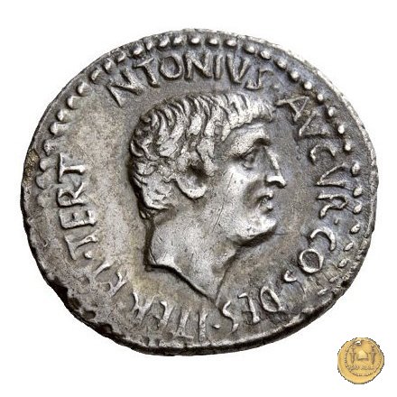 539/1 - denario M. Antonius 36 BC (Itinerante con M. Antonius)