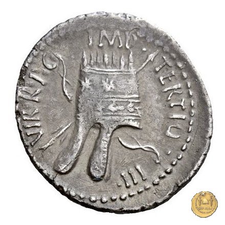 539/1 - denario M. Antonius 36 BC (Itinerante con M. Antonius)