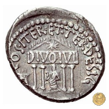 540/2 - denario C. Iulius Caesar Octavianus 36 BC (Itinerante con Octavianus)