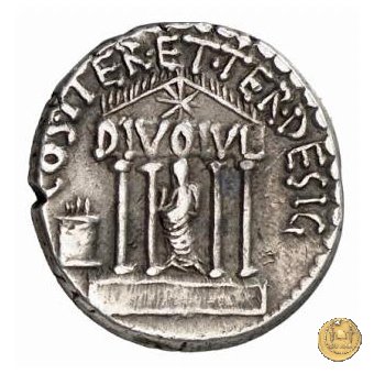 540/2 - denario C. Iulius Caesar Octavianus 36 a.C. (Itinerante con Octavianus)