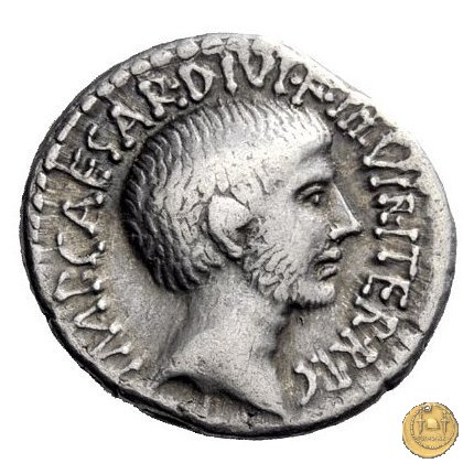 540/2 - denario C. Iulius Caesar Octavianus 36 BC (Itinerante con Octavianus)