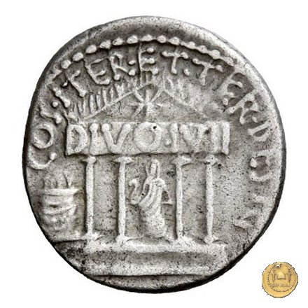 540/2 - denario C. Iulius Caesar Octavianus 36 a.C. (Itinerante con Octavianus)