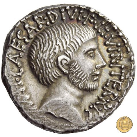 540/2 - denario C. Iulius Caesar Octavianus 36 a.C. (Itinerante con Octavianus)