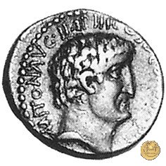 542/2 - denario M. Antonius 33 BC (Itinerante con M. Antonius)