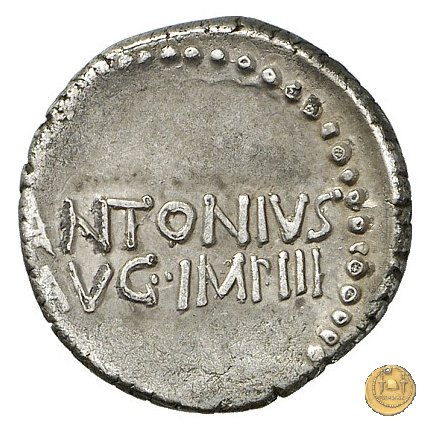 542/2 - denario M. Antonius 33 BC (Itinerante con M. Antonius)