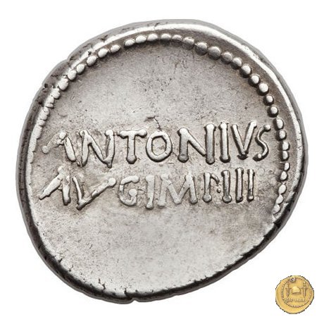 542/2 - denario M. Antonius 33 BC (Itinerante con M. Antonius)