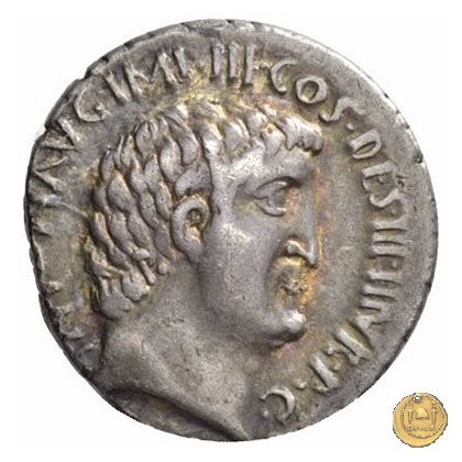 542/2 - denario M. Antonius 33 a.C. (Itinerante con M. Antonius)
