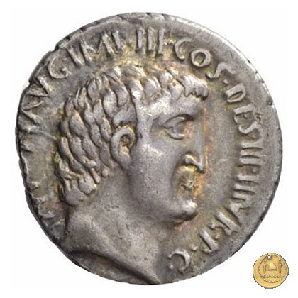 542/2 - denario M. Antonius 33 BC (Itinerante con M. Antonius)