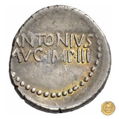 542/2 - denario M. Antonius 33 BC (Itinerante con M. Antonius)