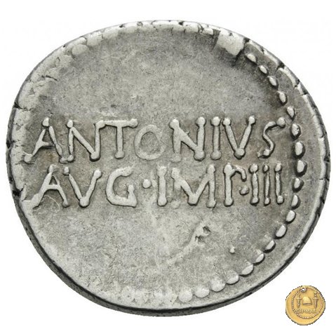 542/2 - denario M. Antonius 33 BC (Itinerante con M. Antonius)