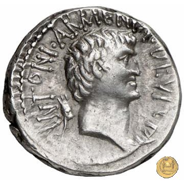 543/1 - denario M. Antonius / Cleopatra 32 BC (Itinerante con M. Antonius)