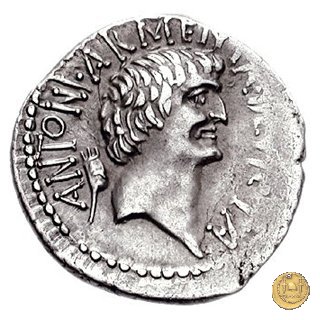 543/1 - denario M. Antonius / Cleopatra 32 BC (Itinerante con M. Antonius)