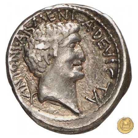 543/1 - denario M. Antonius / Cleopatra 32 BC (Itinerante con M. Antonius)