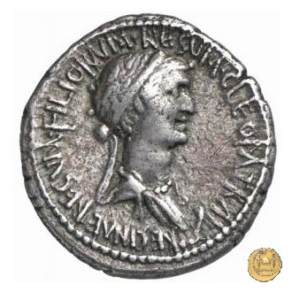 543/1 - denario M. Antonius / Cleopatra 32 BC (Itinerante con M. Antonius)