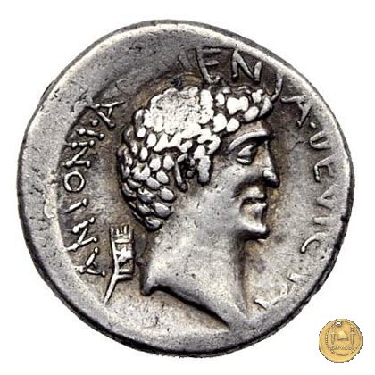 543/1 - denario M. Antonius / Cleopatra 32 BC (Itinerante con M. Antonius)