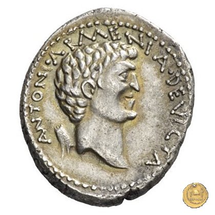 543/1 - denario M. Antonius / Cleopatra 32 BC (Itinerante con M. Antonius)