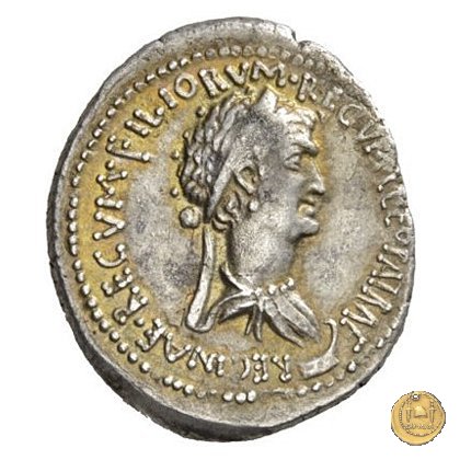 543/1 - denario M. Antonius / Cleopatra 32 BC (Itinerante con M. Antonius)