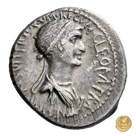 543/1 - denario M. Antonius / Cleopatra 32 BC (Itinerante con M. Antonius)