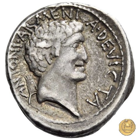 543/1 - denario M. Antonius / Cleopatra 32 BC (Itinerante con M. Antonius)