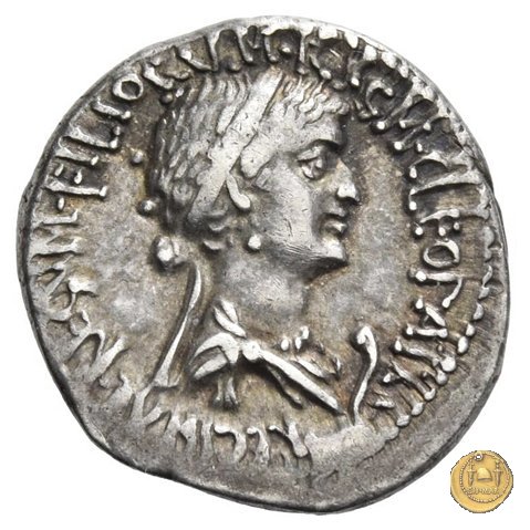 543/1 - denario M. Antonius / Cleopatra 32 BC (Itinerante con M. Antonius)