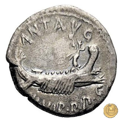 544/11 - denario LEG. XVIII LYBICAE 32-31 BC (Itinerante con M. Antonius)