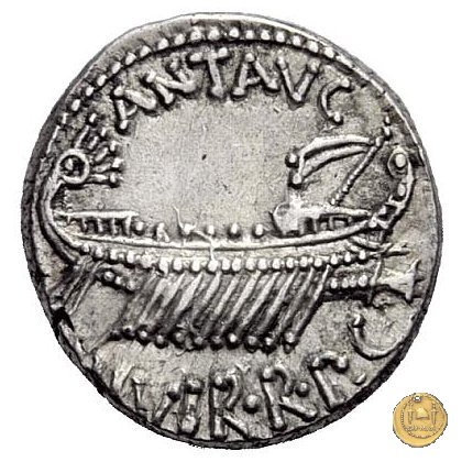 544/15 - denario LEG. III (legionis tertiae) 32-31 BC (Itinerante con M. Antonius)