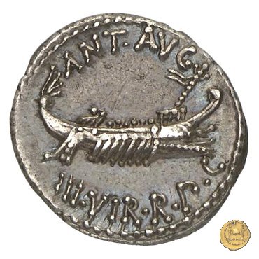 544/15 - denario LEG. III (legionis tertiae) 32-31 BC (Itinerante con M. Antonius)