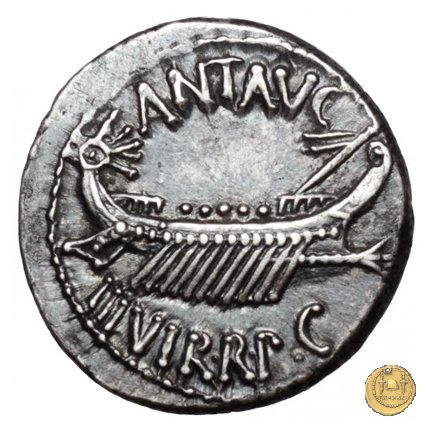 544/15 - denario LEG. III (legionis tertiae) 32-31 BC (Itinerante con M. Antonius)