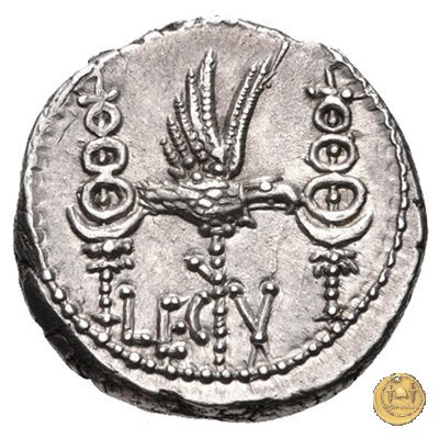 544/18 - denario LEG. V (legionis quintae) 32-31 BC (Itinerante con M. Antonius)