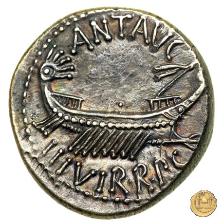 544/19 - denario LEG. VI (legionis sextae) 32-31 BC (Itinerante con M. Antonius)