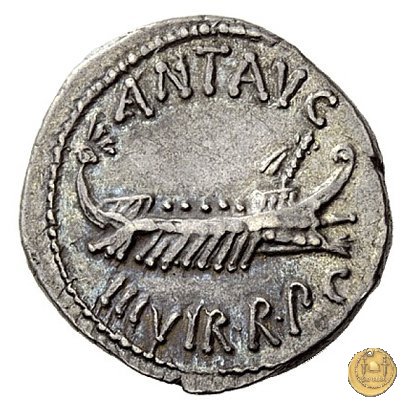 544/19 - denario LEG. VI (legionis sextae) 32-31 BC (Itinerante con M. Antonius)