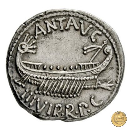 544/19 - denario LEG. VI (legionis sextae) 32-31 BC (Itinerante con M. Antonius)