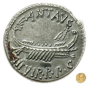 544/19 - denario LEG. VI (legionis sextae) 32-31 BC (Itinerante con M. Antonius)