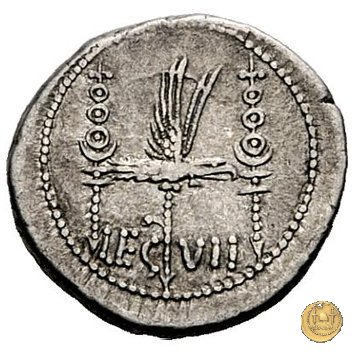 544/20 - denario LEG. VII (legionis septimae) 32-31 BC (Itinerante con M. Antonius)