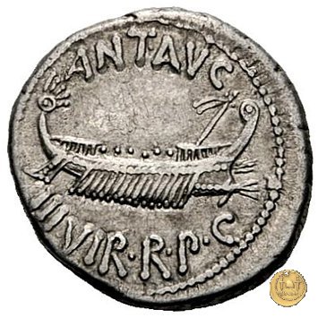 544/20 - denario LEG. VII (legionis septimae) 32-31 BC (Itinerante con M. Antonius)