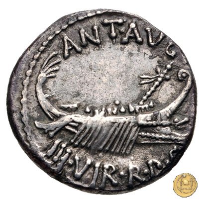 544/20 - denario LEG. VII (legionis septimae) 32-31 BC (Itinerante con M. Antonius)