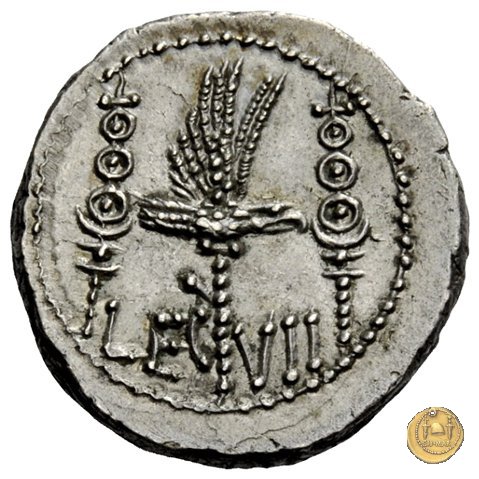 544/20 - denario LEG. VII (legionis septimae) 32-31 BC (Itinerante con M. Antonius)