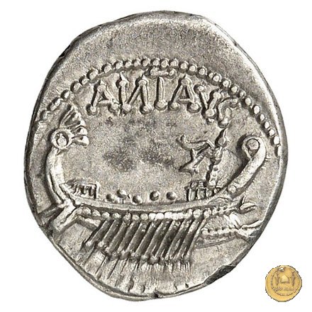 544/21 - denario LEG. VIII (legionis octavae) 32-31 BC (Itinerante con M. Antonius)