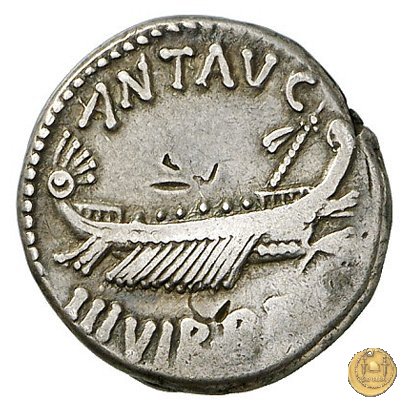 544/23 - denario LEG. IX (legionis nonae) 32-31 BC (Itinerante con M. Antonius)