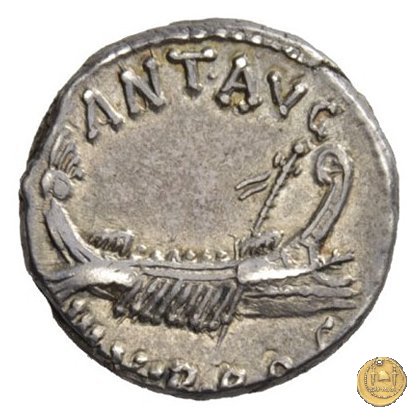 544/23 - denario LEG. IX (legionis nonae) 32-31 a.C. (Itinerante con M. Antonius)
