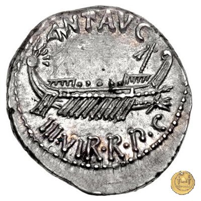 544/24 - denario LEG. X (legionis decimae) 32-31 BC (Itinerante con M. Antonius)