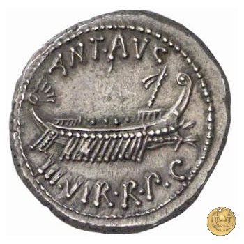 544/27 - denario LEG. XIII (legionis tredecimae) 32-31 BC (Itinerante con M. Antonius)