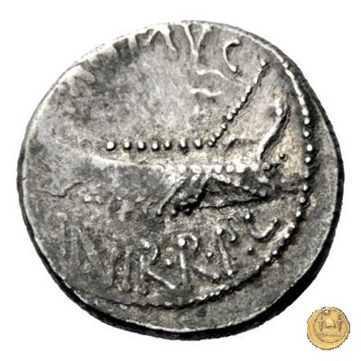 544/28 - denario LEG. XIIII (legionis quartae decimae) 32-31 BC (Itinerante con M. Antonius)