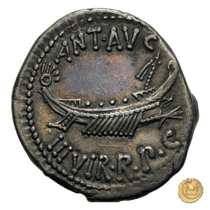 544/29 - denario LEG. XIV (legionis quartae decimae) 32-31 BC (Itinerante con M. Antonius)