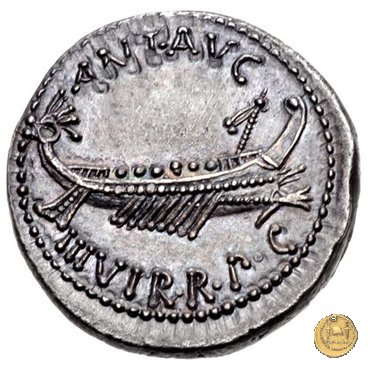 544/30 - denario LEG. XV (legionis quintae decimae) 32-31 BC (Itinerante con M. Antonius)