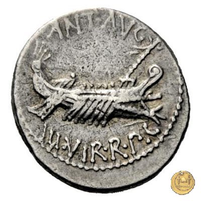 544/30 - denario LEG. XV (legionis quintae decimae) 32-31 BC (Itinerante con M. Antonius)