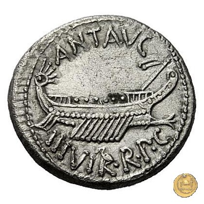 544/30 - denario LEG. XV (legionis quintae decimae) 32-31 BC (Itinerante con M. Antonius)