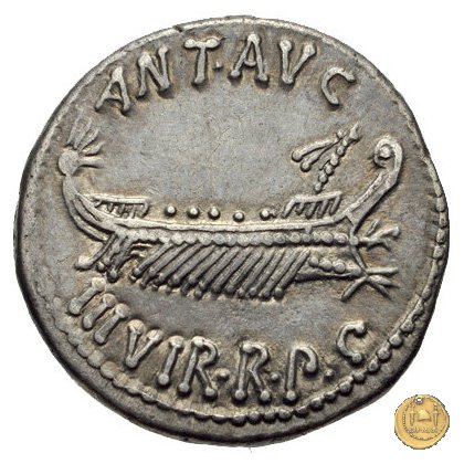 544/31 - denario LEG. XVI (legionis sextae decimae) 32-31 BC (Itinerante con M. Antonius)